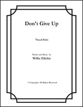 Don't Give Up Vocal Solo & Collections sheet music cover